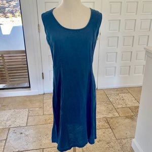 INIZIO Italian-made Linen Magic Midi Dress